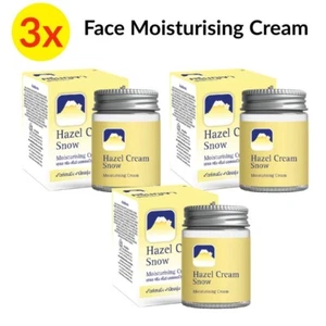 3x Hazel Snow Face Feuchtigkeitscreme Babyhaut glatt klar leuchtend 50g. - Bild 1 von 8