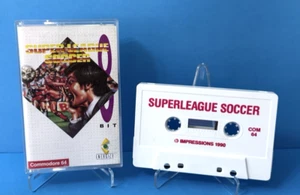SUPERLEAGUE SOCCER - COMMODORE 64 - C64 - EXCELLENT CONDITION - Picture 1 of 6
