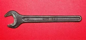 WGB DIN894 Machinist Open End 17mm Spanner Wrench 6" Long Tool USA Made - Picture 1 of 3
