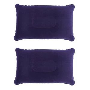 2X Strandkissen Reisekissen Kissen aufblasbar Nackenkissen Kopfkissen 39 x 25cm - Afbeelding 1 van 8
