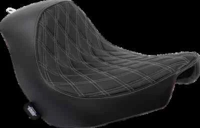 Asiento individual negro Predator plateado doble puntada de diamante Sport Glide FL 107 18-21 Foto 1 de 4