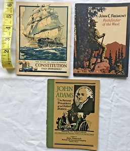 LOTE de 3 folletos de historia de John Hancock Mutual Life Insurance Co. de la década de 1920 - Imagen 1 de 15