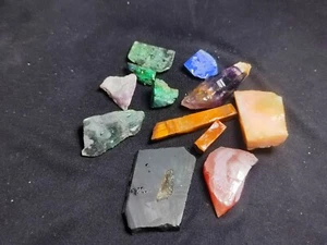 Mixed Raw Gemstone Collection - Slices and Chunks (323 Carats) - Picture 1 of 3