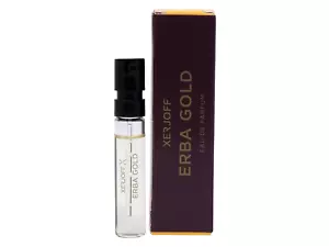 XERJOFF ERBA GOLD EDP 2.0ml .06fl oz x 1 COLOGNE PERFUME SPRAY SAMPLE - Picture 1 of 1