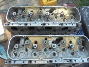 Aluminum Cylinder Heads GM BBC FILLED Epoxy NO PART # IMCA NHRA WISSOTA K&N LMS - Bild 1 von 9