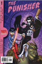 Marvel Mangaverse The Punisher #1 Marvel Comics 2002 Peter David Lea Hernandez