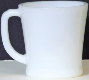 Anchor Hocking Fire King ofenfester Kaffeebecher - Weiß - Vintage - Bild 1 von 2