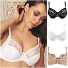 Pour Moi Sofia Lace Bra 3827 Underwired Side Support Lingerie Womens Bras 