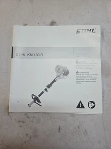 STIHL KM 130 R KombiMotor Instruction Manual OEM User Guide Booklet - Picture 1 of 2