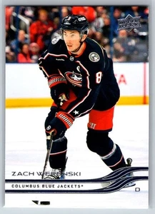 2025-26 Upper Deck Series 1 #44 Zach Werenski Columbus Blue Jackets - Picture 1 of 2
