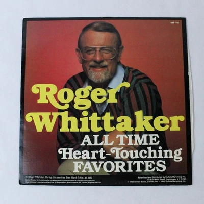 Roger Whittaker All Time Heart Touching Favorites Vinyl LP 1982 SMI 1-40 Foto 1 de 4