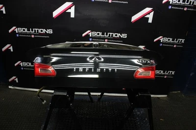 08-15 INFINITI G37 Q60 cupé tapa maletero 2 puertas OEM G37X G37S G37 KH3 Foto 1 de 4