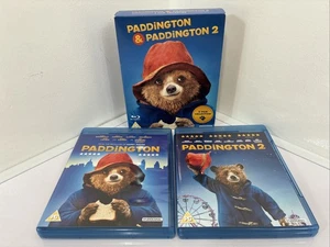 PADDINGTON BEAR 1 and 2 Film Collection (Blu-Ray, 2017) Box Set Region B - Imagen 1 de 10