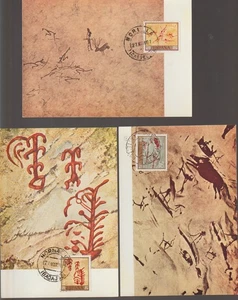 Spain España Espagne 1967 - Pinturas rupestres - Edifil 1779/1788 juego completo - Foto 1 di 3
