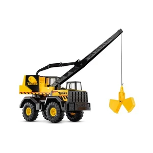 Tonka Steel Classics Mighty Crane - Made with Steel & Sturdy Plastic, Yellow ... - Picture 1 of 10