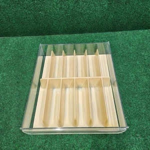 Vintage DMC Thread Floss Replacement Drawer Box Embroidery Storage W/ Dividers - Picture 1 of 4