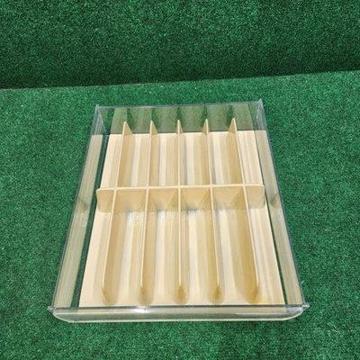 Vintage DMC Thread Floss Replacement Drawer Box Embroidery Storage W/ Dividers - Image 1 of 4