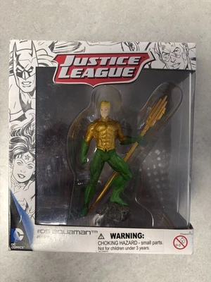 Figura Liga de la Justicia Schleich Aquaman DC Heroes #05 22157 en caja nueva y sellada  Foto 1 de 4