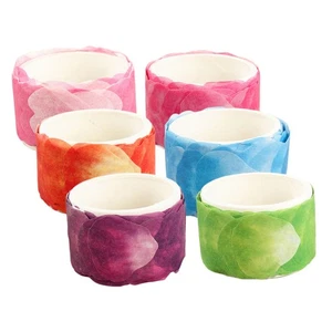  6 Rollen Floral Washi Tape Aufkleber: Papier Abdeckbänder für für Planer - Bild 1 von 12
