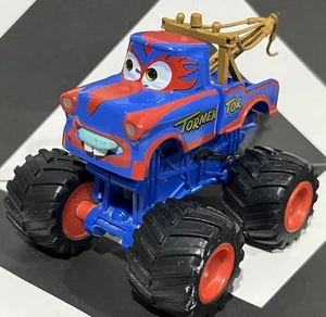 RARE Disney Cars Tow Mater Maters Tall Tales Monster Truck Tormentor Wrestler LL - Picture 1 of 9