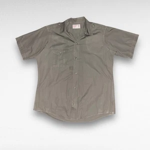 Camicia da tiro sportiva vintage Filson manica corta taglia 48 made in USA - Foto 1 di 9