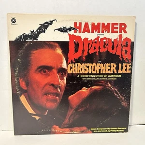 Hammer Presents Dracula with Christopher Lee LP Album 1971 Capitol ST-11340 VG - Picture 1 of 6