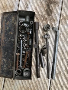 vintage socket set HAND TOOLS COLLECTOR D I Y MECHANIC EXPORT CHEAP - Picture 1 of 3
