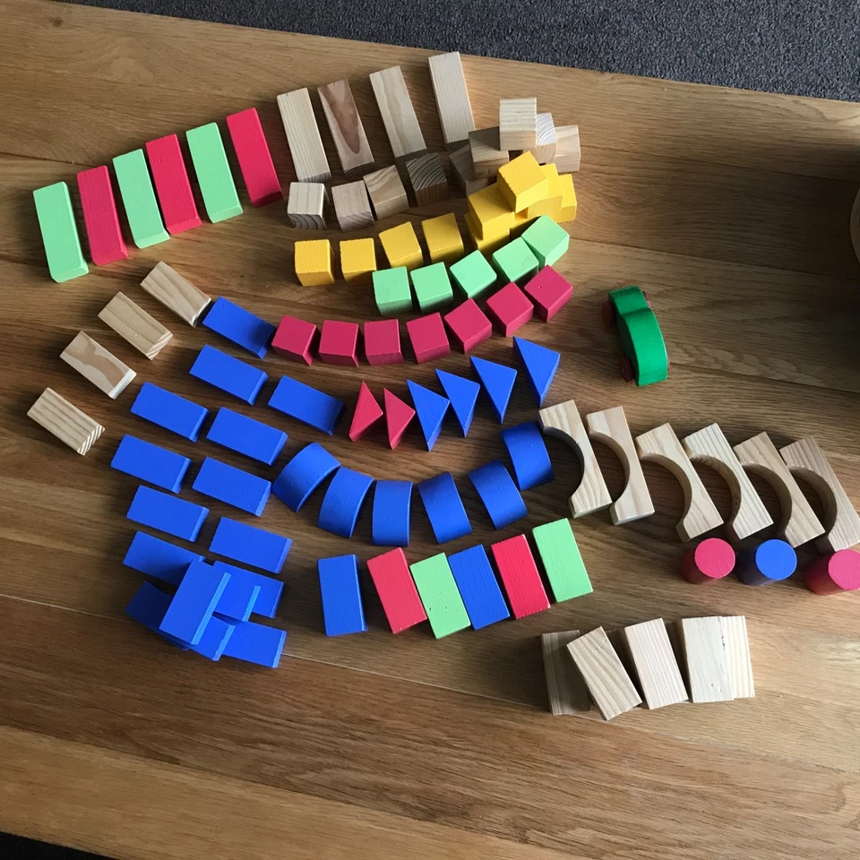 Wooden Blocks - With Calico Bag by Early Learning Centre - Image 1 of 4