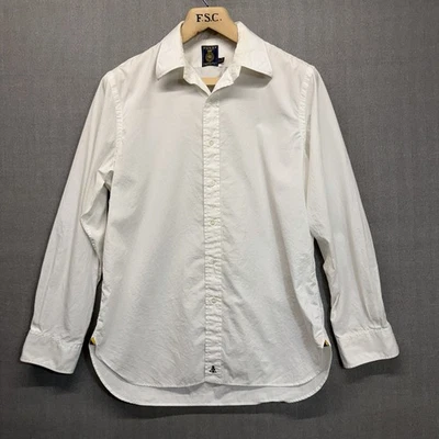 Camisa de vestir Ralph Lauren Rugby blanca talla 16 34/35 abotonada Foto 1 de 4