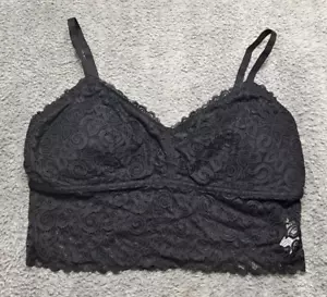 New Tranquil & True Bra Womens Size 1X XL Lace Bralette Brami Padded Insert - Picture 1 of 14