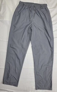 Scrubs Pants Women's Size Small Gray Drawstring Lightweight Logo - Picture 1 of 8