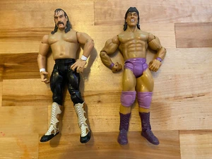 WWF WWE JAKKS CLASSIC SUPERSTARS RICK MARTEL JAKE ROBERTS 2-PACK 1 OF 100 - Picture 1 of 2