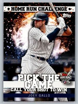 2022 Topps #HRC-21  Joey Gallo  New York Yankees FREE SHIP - Image 1 of 2