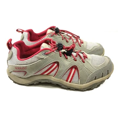 SPEEDO Women’s Sz 7 Tan Red Sports Running Hiking Trail Water Hydro Shoes 5.5Y - Image 1 of 4