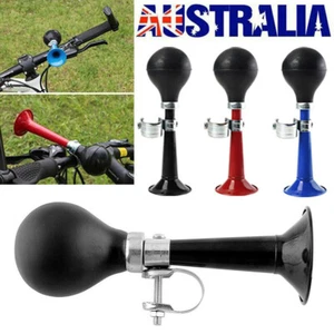 Bicycle Air Horn Bike Uniqu Bell Squeeze Alarm Cycling Loud Handlebar Rubber - Picture 1 of 14