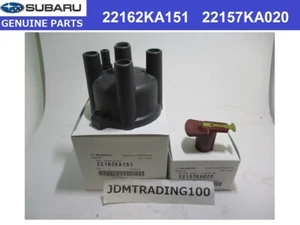 SUBARU SAMBAR KS3 KS4 KV3 KV4 DISTRIBUTOR CAP ROTOR SET GENUINE PARTS EN07 - Picture 1 of 8