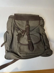 Vintage Marlboro Backpack Book Bag Unlimited Gear 2004 Brown Promo Item - Picture 1 of 16