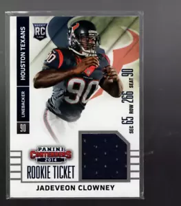 A6806- 2014 Panini Contenders Rookie Ticket Jerseys #29A Jadeveon Clowney Jersey - Picture 1 of 2