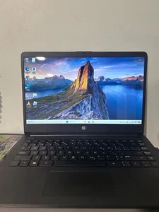 HP 14-FQ0010CA 14" HD BV Laptop AMD 3020e 1.2 GHz DDR4 4GB 64GB eMMC W10S - Picture 1 of 1