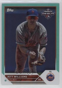 2023 Topps Pro Debut Aqua Foil /75 Jett Williams #PD-69