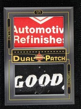 2021 President's Choice Solitaire Series 20 1/1 Bubba Wallace Dual Patch 00d2