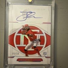 2022 Panini National Treasures - Signatures  Jonathan India  5/10🔥🔥