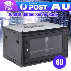 6U 6RU Cabinet Server Network Data Rack LAN 19" 19 Inch Wall Mount 450mm Deep Z - Picture 1 of 11