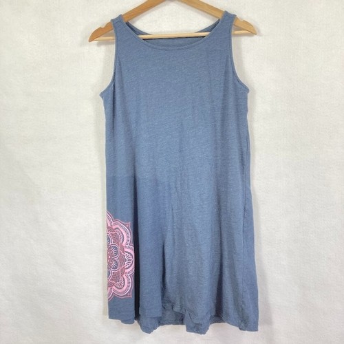 VETEMENTS Abito tubino maglia jersey morbido stampa mandala tempo libero outdoor sportivo boho M