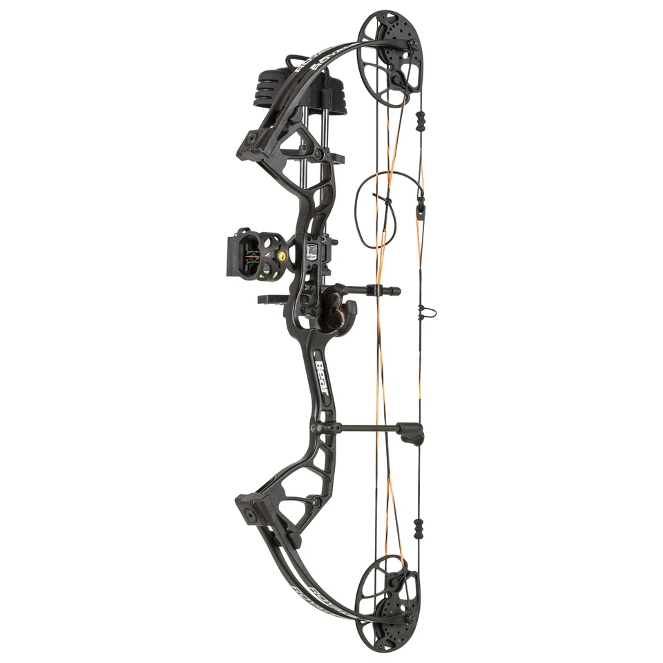 Bear Archery Royale RTH Package RH 50# Shadow Black Youth Bow - Image 1 of 1