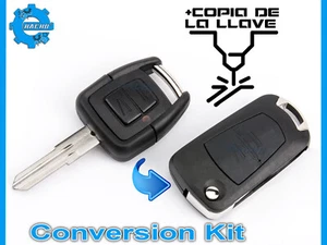 LLAVE FUNDA KIT PARA OPEL MERIVA ASTRA VECTRA ZAFIRA SIGNUM + COPIA DE LA LLAVE - Imagen 1 de 6