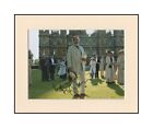 Hugh Bonneville Downton Abbey original signiert 10x8" montiertes Autogramm Foto COA