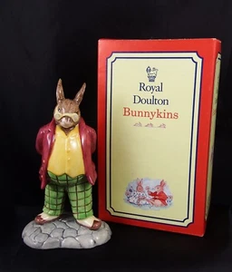 Royal Doulton Bunnykins DB404  ~ Father Bunnykins Mint in Box RDICC Exclusive  - Picture 1 of 3
