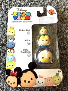 NEU Disney Tsum Tsum Serie 3 Tinker Bell Ugly Duckling Alice Stack 313 135 345 - Bild 1 von 1