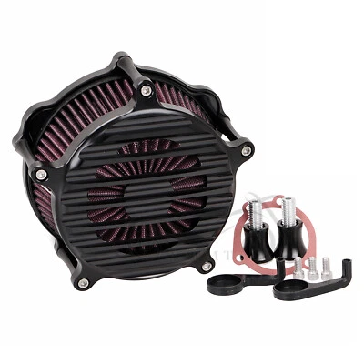 Air Cleaner Red Filter For Harley Iron Sportster 883 XL883N 1200 Custom XL1200C - Image 1 of 4